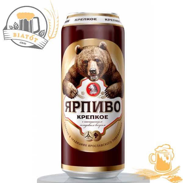 Bia Gấu đen mạnh 7,2% - Nga lon cao 500ml