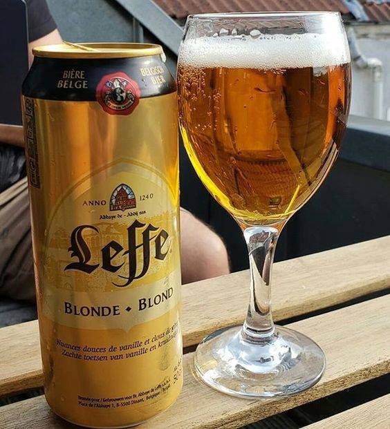 Bia Leffe Vàng Blond lon cao 500ml 6,6%