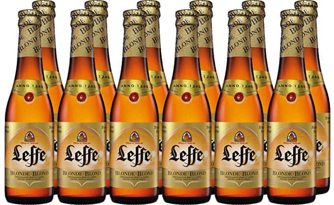 Bia Leffe Vàng Blonde - Nâu Đen Brune 33cl