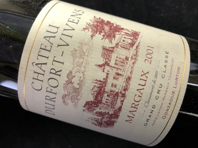 Chateau Durfort Vivens Margaux Grand Cru Classe