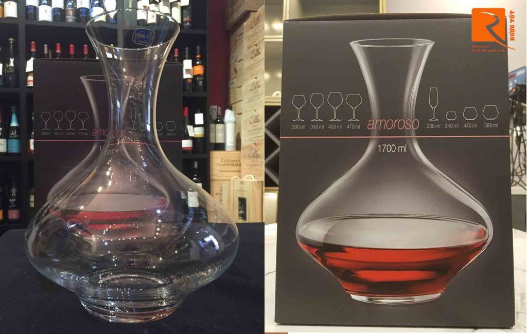 Decanter Tiệp Linea Amoroso Bohemia 1,7 Lít