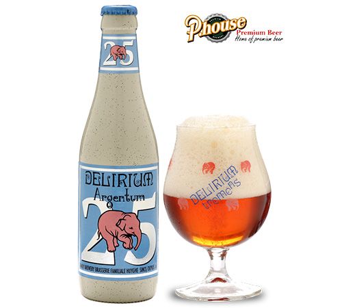 Delirium Argentum 7% Bỉ- Chai 330 ml