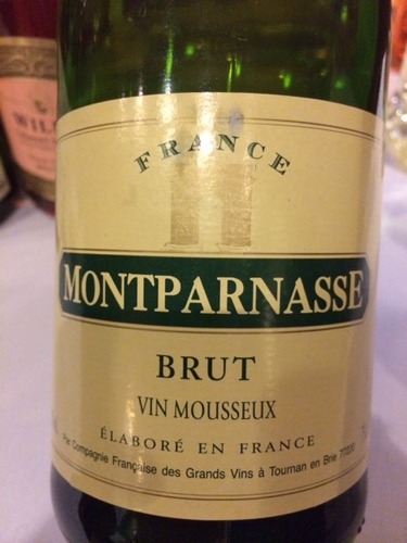 Rượu sâm banh Pháp Montparnasse Vin Mousseux Brut Sparkling