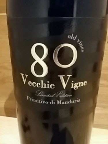 Rượu vang 80 Vecchie Vigne Primitivo Di Manduria