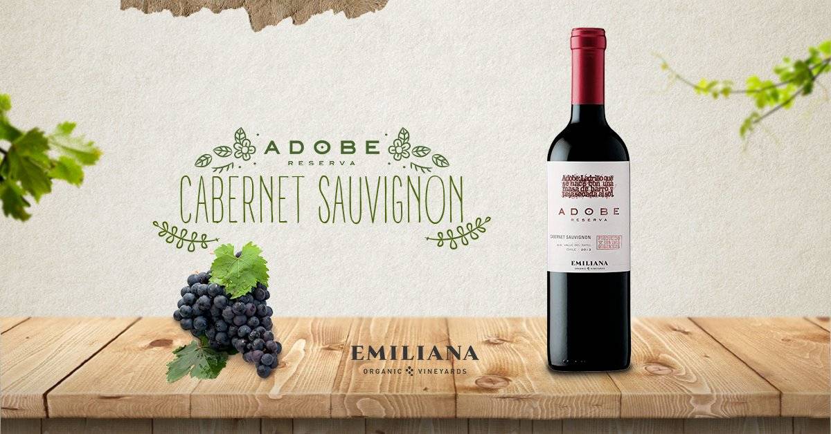 Rượu vang Adobe Emiliana Cabernet Sauvignon