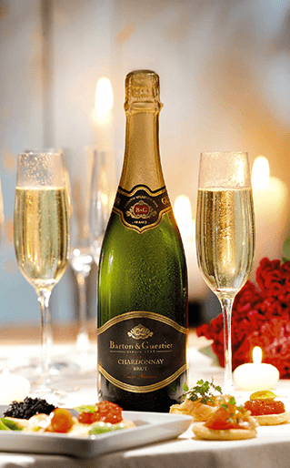 Rượu vang Barton & Guestier Premium Sparkling Chardonnay