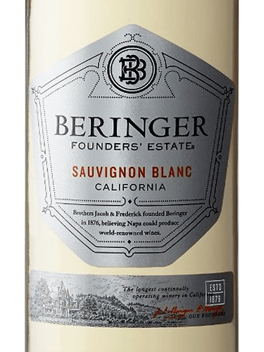 Rượu vang Beringer Founders' Estate (Red - White)