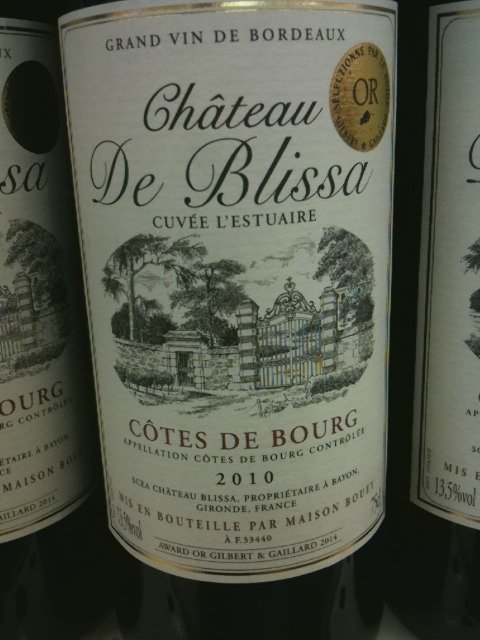 Rượu vang Chateau De Blissa Bordeaux