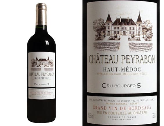 Rượu vang Chateau Peyrabon Cru Bourgeois