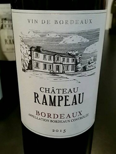 Rượu vang Chateau Rampeau Bordeaux