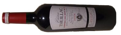 Rượu vang Château Thuillac Côtes De Bourg 2015 Rouge