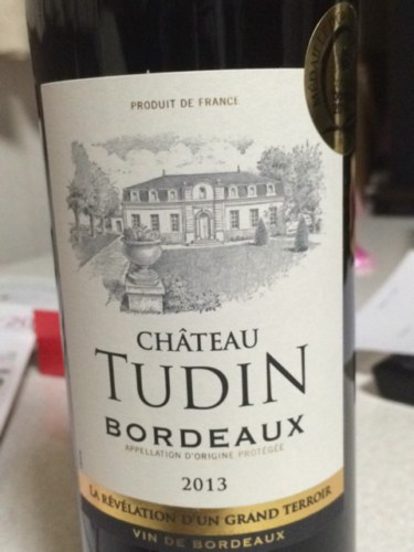 Rượu vang Chateau Tudin Bordeaux Merlot - Cabernet