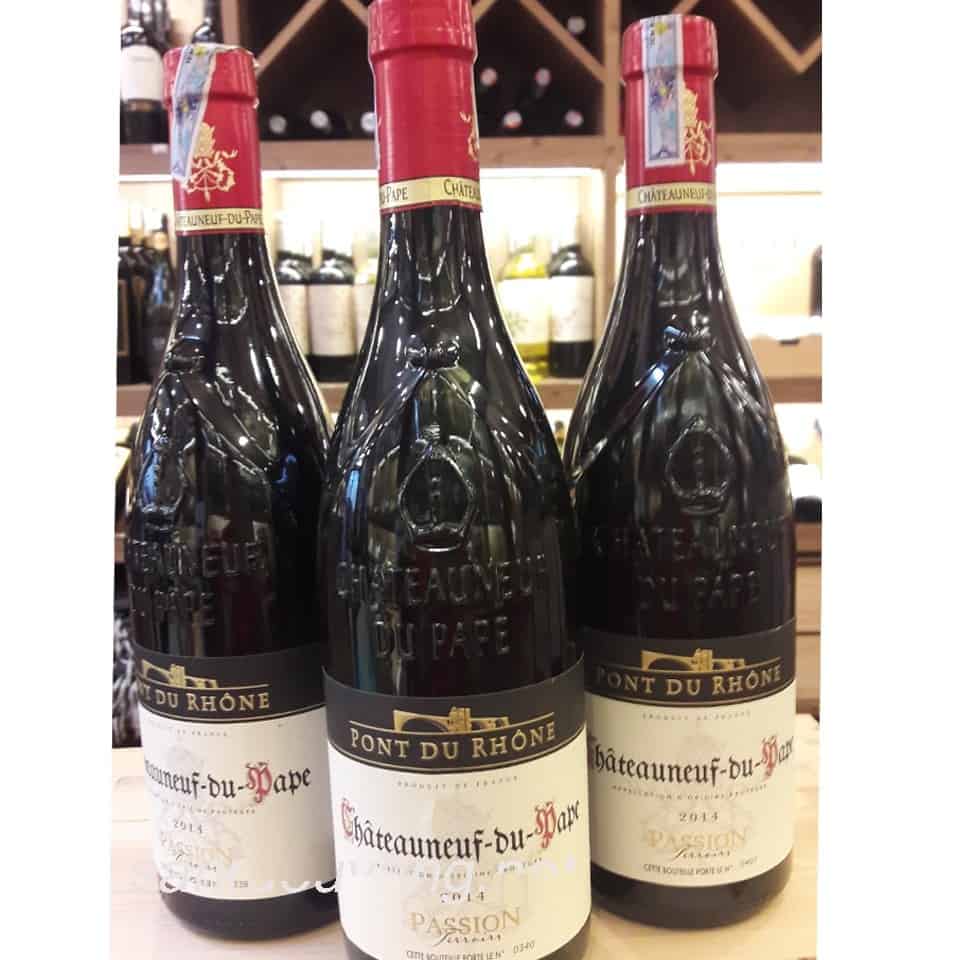 Rượu vang Chateauneuf Du Pape Pont Du Rhone