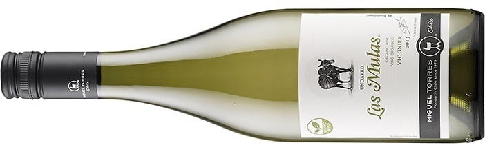 Rượu vang Chile Las Mulas Organic Viognier