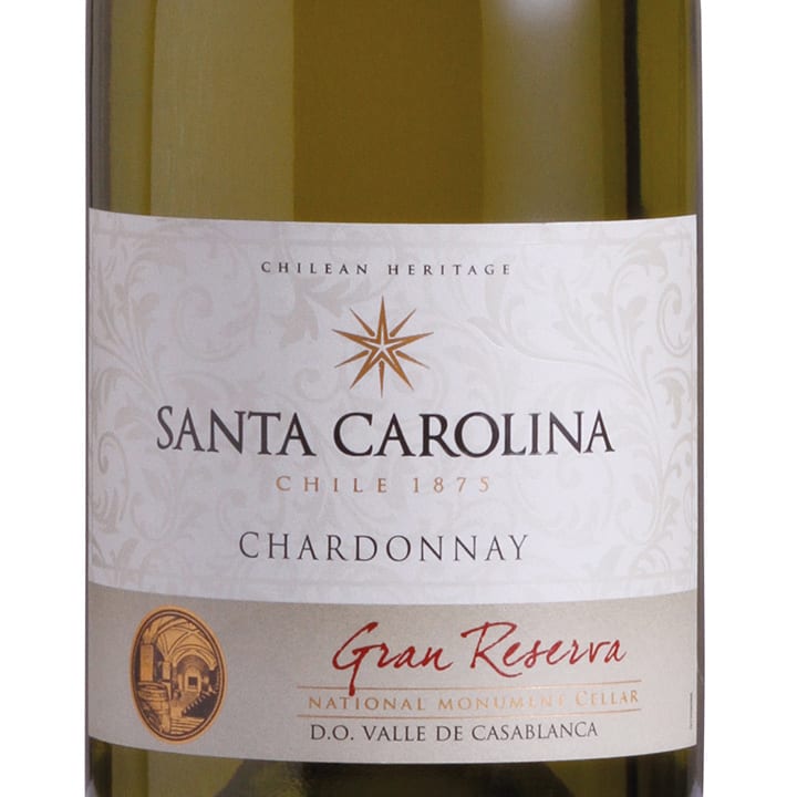 Rượu vang Chile Santa Carolina Gran Reserva Chardonnay