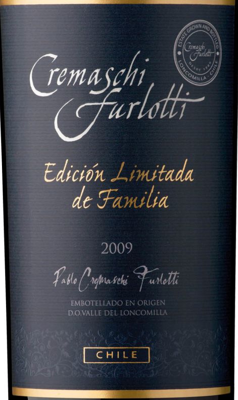 Rượu vang Cremaschi Furlotti Limited Edition De Familia