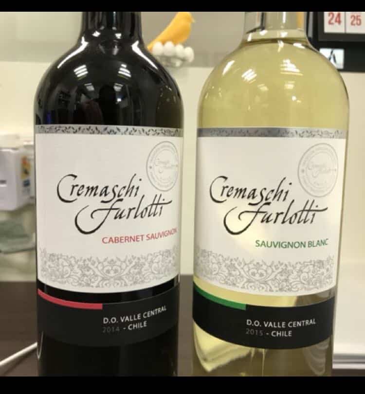 Rượu vang Cremaschi Furlotti Sauvignon Blanc