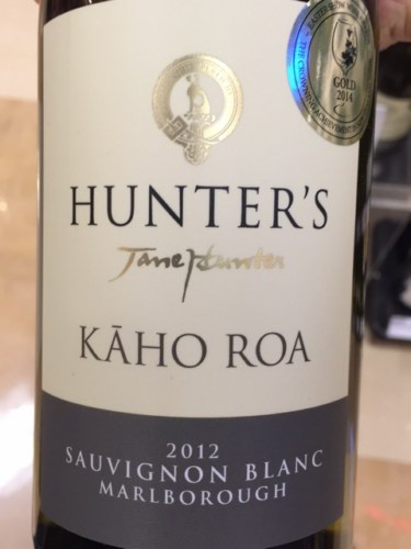 Rượu vang Hunter's Marlborough Kaho Roa Sauvignon Blanc