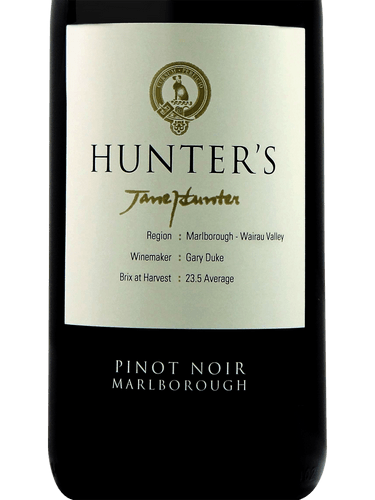 Rượu vang Hunter's Marlborough Pinot Noir