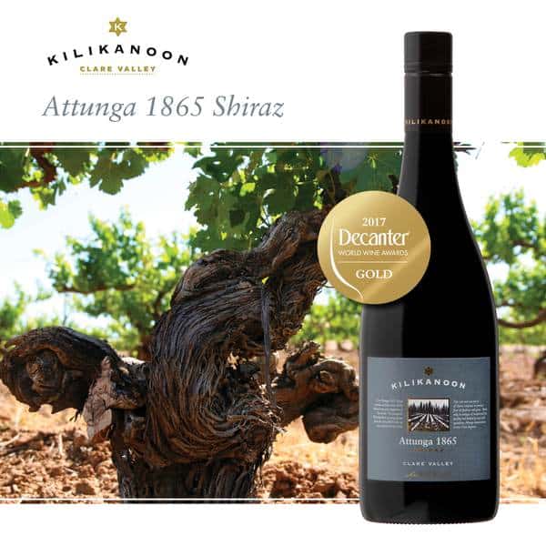 Rượu vang Kilikanoon Attunga Shiraz Clare Valley