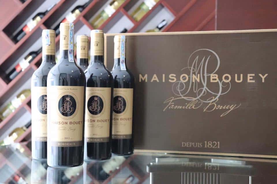 Rượu vang Maison Bouey Bordeaux