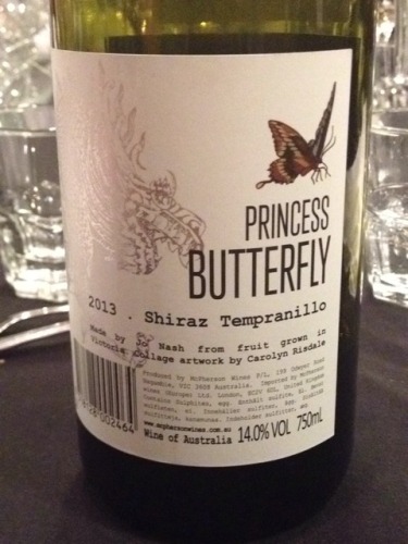 Rượu vang McPherson Princess Butterfly Shiraz Tempranillo