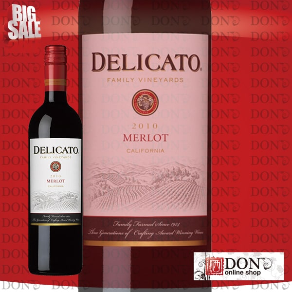 Rượu vang Mỹ Delicato Merlot