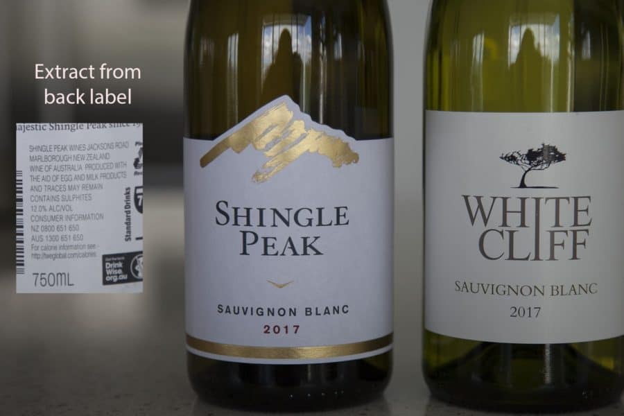 Rượu vang New Zealand Shingle Peak Sauvignon Wht