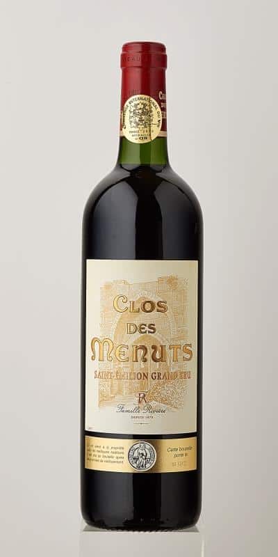 Rượu vang Pháp Clos des Menuts Saint-Emilion