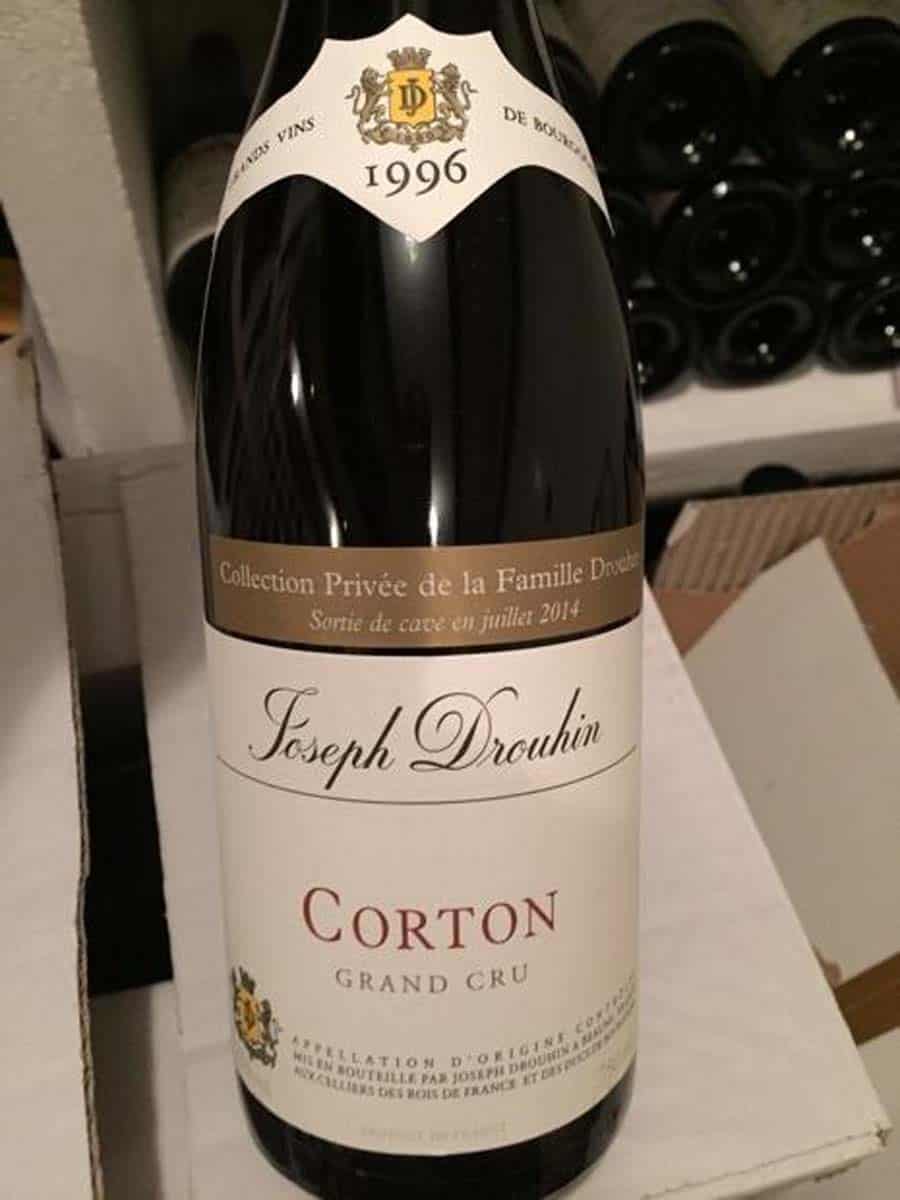 Rượu vang Pháp Joseph Drouhin Corton Grand Cru