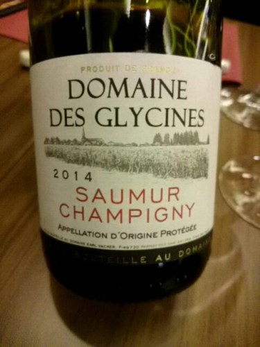 Rượu vang Saumur Champigny Domaine Des Glycines