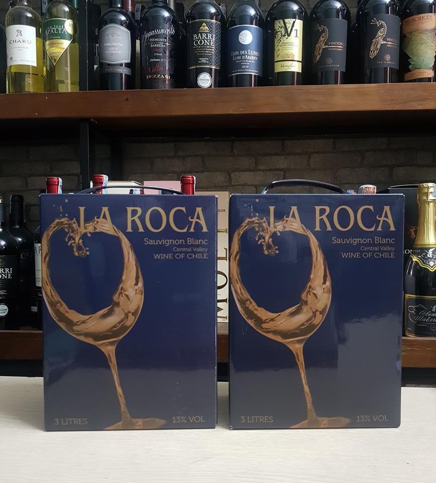 Rượu Vang trắng Chile La Roca Sauvignon Blanc