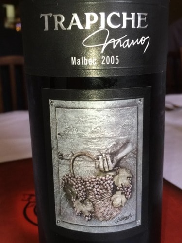 Rượu vang Trapiche Manos Malbec