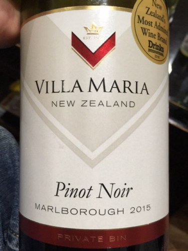 Rượu vang Villa Maria Pinot Noir