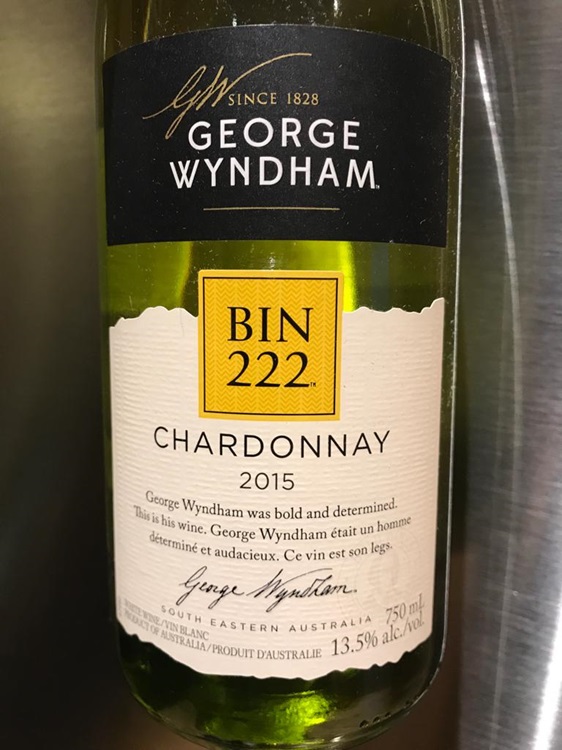 Rượu vang Wyndham Bin 222 Chardonnay