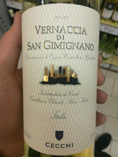 Rượu vang Ý Cecchi Vernaccia di San Gimignano DOCG