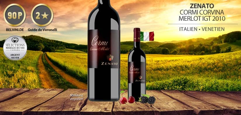 Rượu Vang Ý Zenato Cormi Corvina Merlot