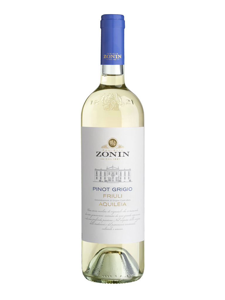 Rượu vang Zonin Classici Pinot Grigio Friuli Aquileia