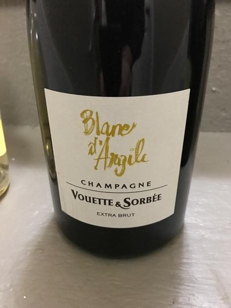 Sâm banh Pháp Blanc d’Argile Vouette Sorbee Extra Brut