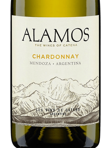 Vang Argentina Alamos Wines of Catena Chardonnay