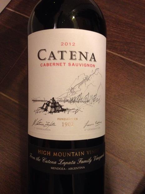 Vang Argentina Catena Cabernet Sauvignon / Malbec