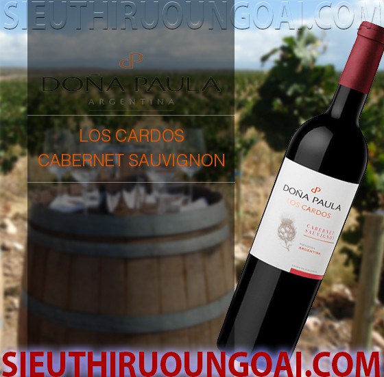 Vang Argentina Dona Paula Los cardos cabernet sauvignon