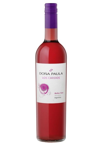 Vang Argentina Dona Paula Los Cardos Malbec Rose