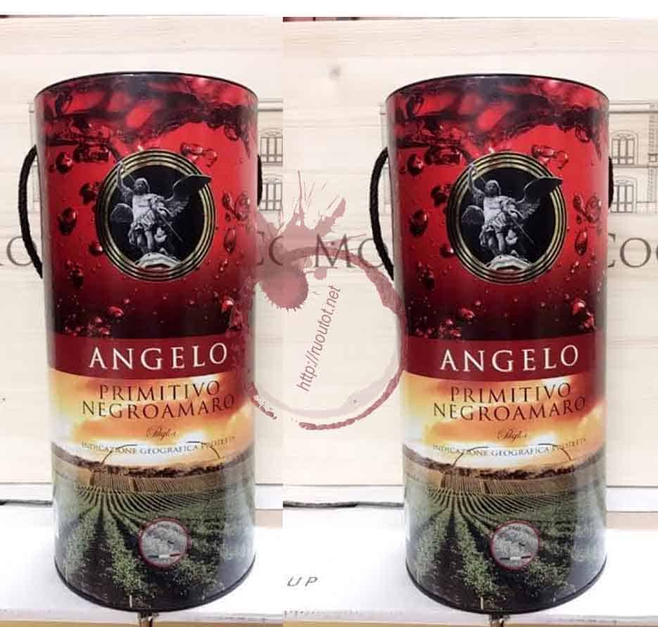 Vang Bịch Ý ANGELO PRIMITIVO NEGROAMARO