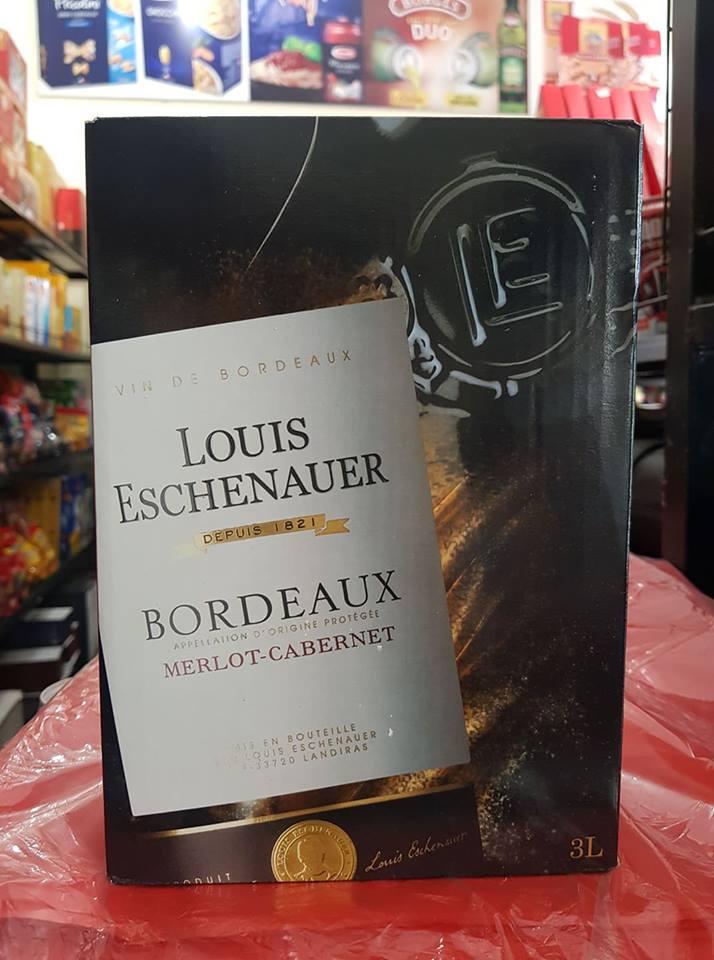 Vang Bịch Luis Eschenauer Bordeaux blend 3L