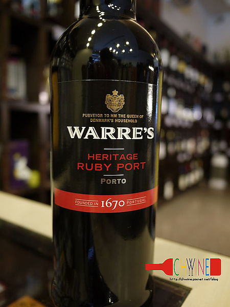 Vang Bồ Đào Nha Warre's Heritage Ruby Port