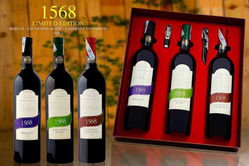 Vang Chile 1568 Cabernet Sauvignon