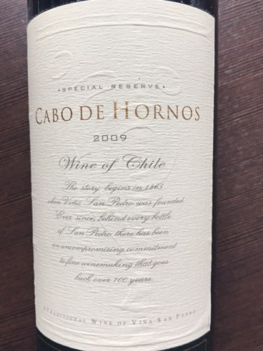 Vang Chile Cabo de Hornos Cabernet Sauvignon