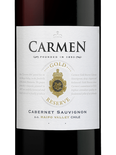 Vang Chile Carmen Gold Reserve Cabernet Sauvignon