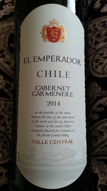 Vang Chile El Emperador Cabernet Carmenere